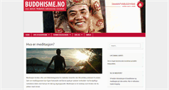 Desktop Screenshot of buddhisme.no