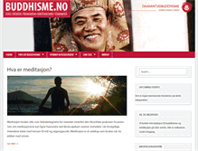 Tablet Screenshot of buddhisme.no